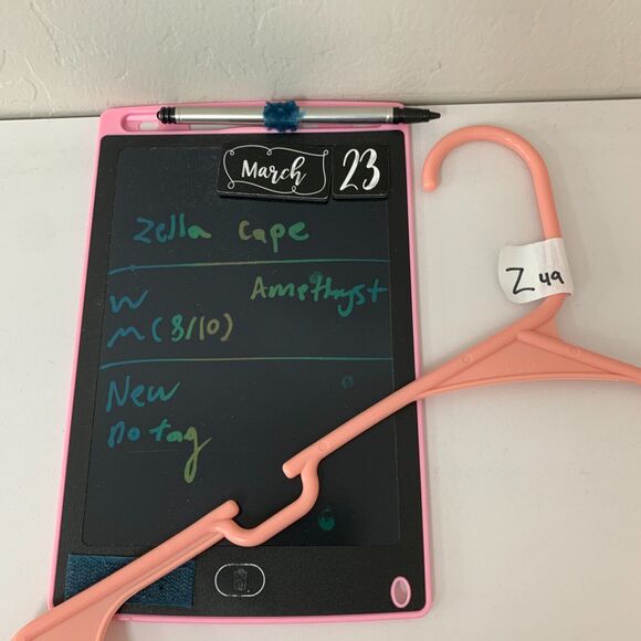 Zella Cape Cardigan Womens M Medium Drape Collar One Button Fleece Lined Cloak - Picture 10 of 11